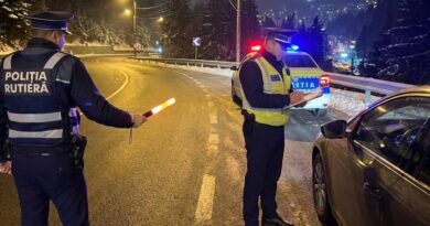 Acțiune a Rutierei la Sinaia, pentru siguranța în trafic. 50 de filtre pe DN1